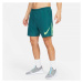 Nike RUN Pánské běžecké šortky, tyrkysová, velikost