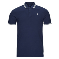 G-Star Raw dunda slim stripe polo s\s Modrá