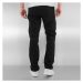 Rocawear / Straight Fit Jeans Quilted in black