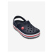 Tmavě modré dětské pantofle dětské Crocs Crocband™ Clog