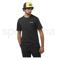 Salomon Graphic Performance SS Tee M LC2219400 - deep black