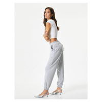 Koton Jogger Sweatpants Waist and Cuff Elastic Ribbed