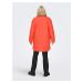 Oranžový dámský prošívaný lehký kabát ONLY CARMAKOMA New Tanzia