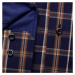 Pánská košile WR Slim Fit v modré barvě s kostkou (výška 188-194) 4535