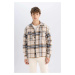 DEFACTO Relax Fit Plaid Lumberjack Long Sleeve Shirt