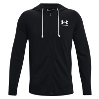 Under Armour Rival Terry LC FZ Černá