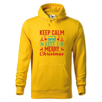 DOBRÝ TRIKO Pánská mikina s potiskem Keep calm Christmas