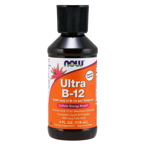 Vitamín B-12 Ultra liquid - NOW Foods