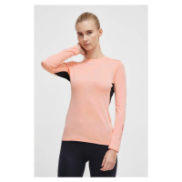 Funkční triko s dlouhým rukávem Mizuno Mid Weight růžová barva