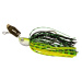 Zeck Třpytka Chatterbait Bladed Jig Chartreuse Party - vel.6/0 - 21g