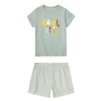 lupilu® Dívčí pyžamo BIO (mintová)