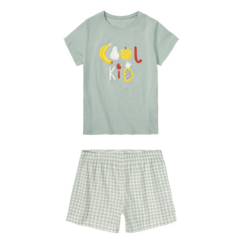 lupilu® Dívčí pyžamo BIO (mintová)