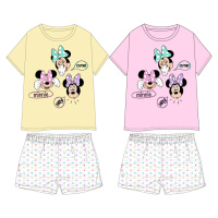 Minnie Mouse - licence Dívčí pyžamo - Minnie Mouse 5204A385, růžová Barva: Růžová