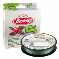 Berkley x5 Braid Low Vis Green 0,10 mm 150 m 9,0 kg Šňůra