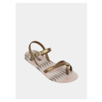 Holčičí sandály ve zlaté barvě Ipanema