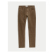 Hnědé pánské manšestrové kalhoty Marks & Spencer