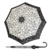 Doppler Fiber Flex AC Black&White Paisley - dámský holový vystřelovací deštník