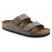 Birkenstock Arizona BF Nubuck Stone Regular Fit