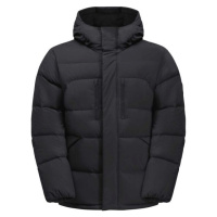 Jack Wolfskin ROEMERTOR M Pánská péřová bunda, černá, velikost