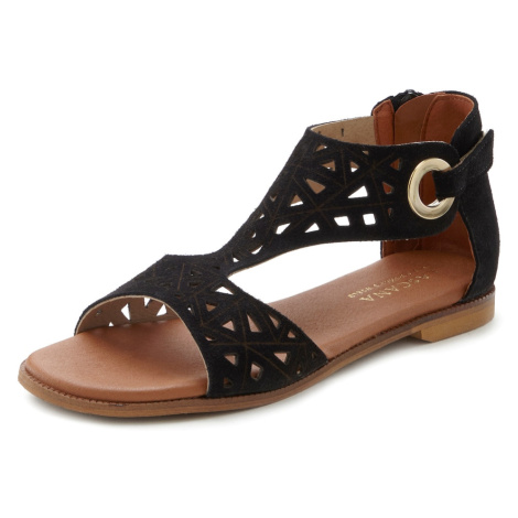 LASCANA Sandály černá