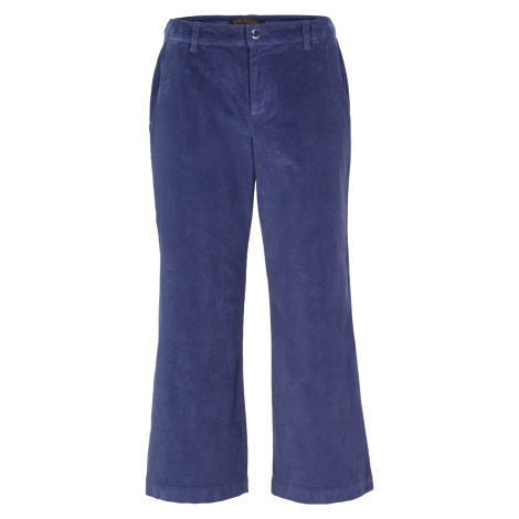 Bonprix BPC SELECTION manšestrové 7/8 kalhoty Barva: Modrá, Mezinárodní