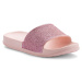 Coqui Tora Dětské pantofle 7083 Candy pink glitter