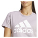adidas LOUNGEWEAR ESSENTIALS LOGO Dámské tričko, fialová, velikost