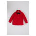 DEFACTO Baby Boy Red Long Sleeve Shirt Bow Tie 2-Piece Set