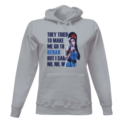 Dámská mikina s kapucí Amy Winehouse - Rehab