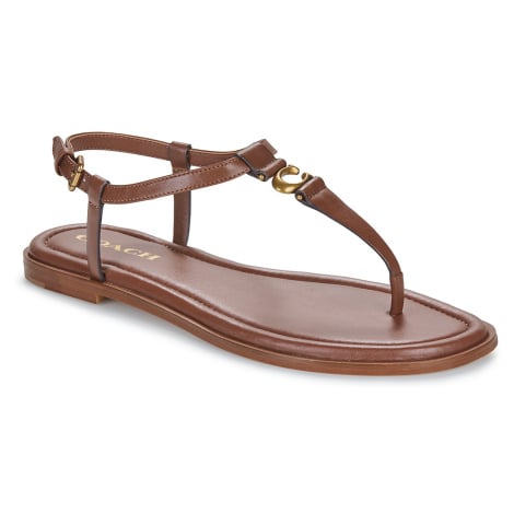 Coach JESSICA LTH SANDAL Hnědá