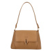 Módní dámská malá koženková crossbody Alison, camel