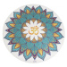 Sharpshape Kruhová podložka na jógu Mantra
