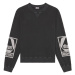 Mikina diesel s-ginaffle sweat-shirt černá