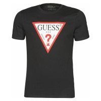 Guess CN SS ORIGINAL LOGO TEE Černá