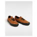 VANS Skate Authentic Hairy Suede Shoe Unisex Orange, Size