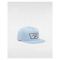 VANS Kids Full Patch Snapback Hat Youth Blue, One Size