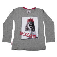 Miss Girly T-shirt manches longues fille FONITO Šedá