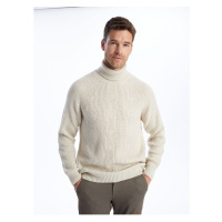 LC Waikiki Turtleneck Long Sleeve Men's Knitwear Sweater