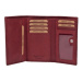 Lagen Dámská kožená peněženka V-TPD236 červená