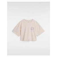 VANS Vans Circle Relax Fit T-shirt Women Pink, Size