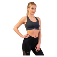 Dámská podprsenka Nebbia Active Sports Bra with medium impact 413 dark grey