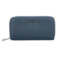 Trendová dámská koženková peněženka Cihu, světle modrá