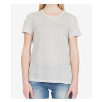 Tommy Hilfiger Top - CLARISSA C-NK TOP SS grey