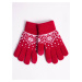 Yoclub Kids's Girl's Five-Finger Touchscreen Gloves -0019G-AA5C-003