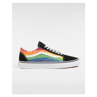 VANS Rainbow Drip Old Skool Shoes Black/multi/true White) Unisex Multicolour, Size