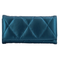 Trendová dámská prošívaná peněženka Eflo, modrá