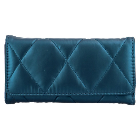 Trendová dámská prošívaná peněženka Eflo, modrá Paolo Bags