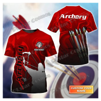 Tričko Archery sport na lukostřelbu s vlastním jménem