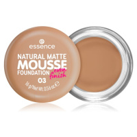 Essence NATURAL MATTE MOUSSE pěnový make-up odstín 03 16 g
