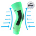 Voxx Protect Unisex kompresní návlek na koleno BM000000585900101851 neon zelená
